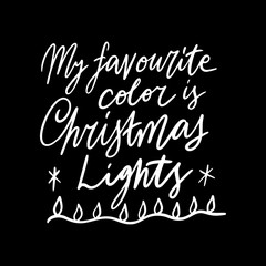 Christmas Quote Vector Print