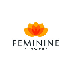 Lotus logo design concept.