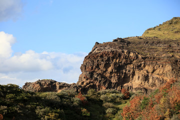 Fototapeta na wymiar 隠岐諸島の奇岩　隠岐の島の奇岩　奇岩　