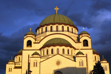Fototapeta na wymiar Saint Sava Church