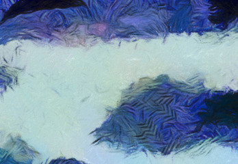 Creative art pattern in warm fun colors, design background painting in oil imitation. Colorful wallpaper and backdrop adapted for print products in best quality. Brush strokes and paint splashes. 