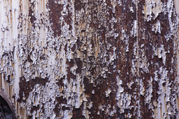 Cracked wall photo_01/ひび割れた壁01