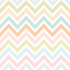 Vector high quality illustration of pastel color style zigzag chevron seamless pattern cool background