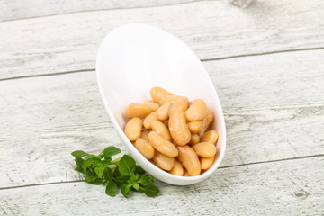 Baked white bean