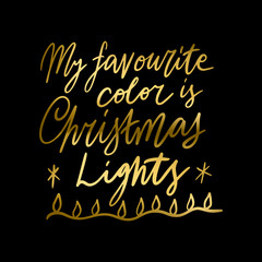 Christmas Quote Vector Print