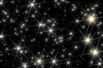 Obraz premium Background of space with stars.