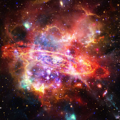 Fototapeta na wymiar Galaxy and stars. The elements of this image furnished by NASA.