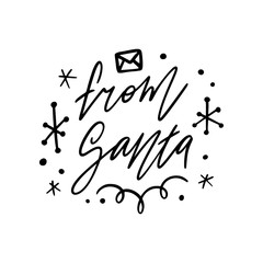 Christmas Quote Vector Print