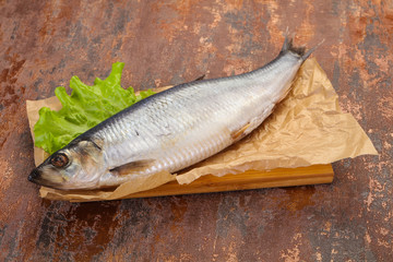 Salted herring fish