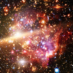 Galaxy. The elements of this image furnished by NASA.