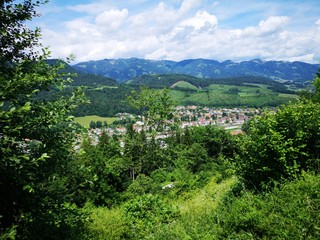 Fototapeta na wymiar Burg Oberkapfenberg Kapfenberg Steiermark