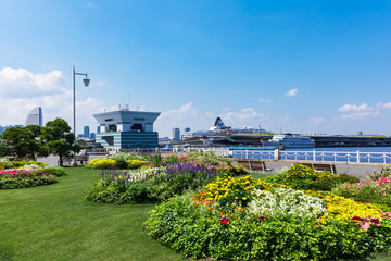 神奈川県ｰ風景 山下公園から望む風景１ Wall Mural Moarave