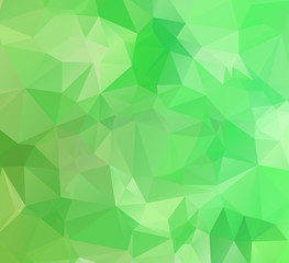 Fototapeta na wymiar Light Green vector polygon abstract backdrop. Polygonal abstract vector with gradient. Textured pattern for your backgrounds