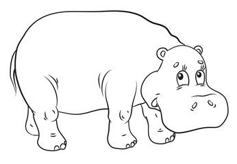 animals coloring for kids, pets and wild animals