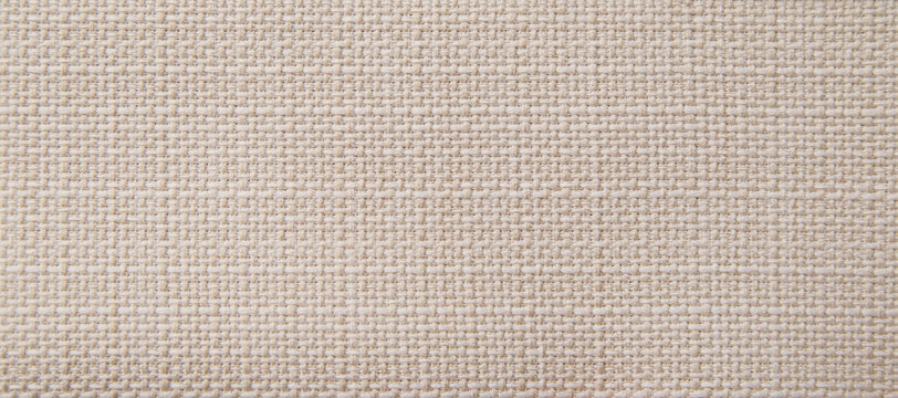 Macro textile pattern background. Natural cotton fabrics.
