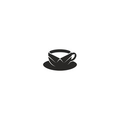 coffee and collar logo design