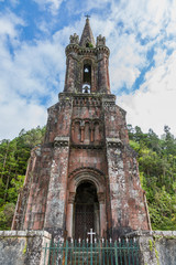 The chapel Ermida Nossa Senhora das Vitorias at Furnas, Sao Miguel, Azores