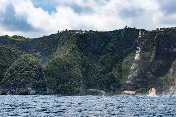 Nusa Penida coastline, Bali, Indonesia.