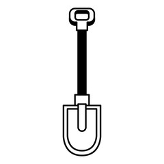 tools decoration gardening flat design