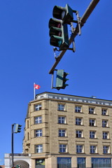 veduta panoramica di alcuni angoli di amburgo