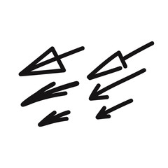 Obraz premium Arrows set