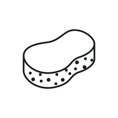 sponge vector icon