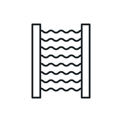 washboard vector icon