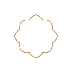 Simply empty frame vector illustration