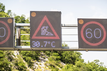 Hinweisschild
