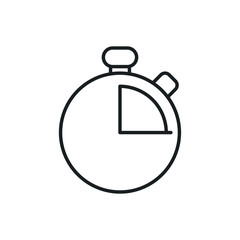 stopwatch vector icon