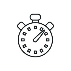 stopwatch vector icon