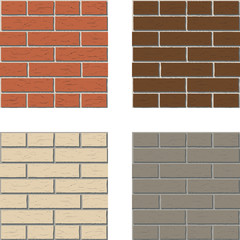 white red brown gray brick wall vector pattern interior graphic