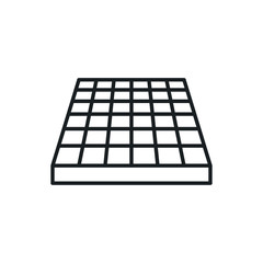 chess board vector icon