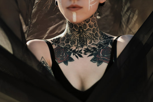 69 Neck Tattoos For Women With Meaning  Our Mindful Life