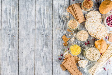 Assortment of gluten free food