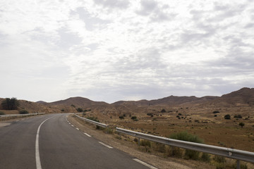 Chebika, Matmata, mountains in Tunisia and oasis