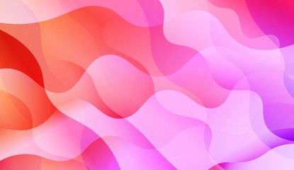 Wave Abstract Background. For Flyer, Brochure, Booklet And Websites Design Vector Illustration with Color Gradient.