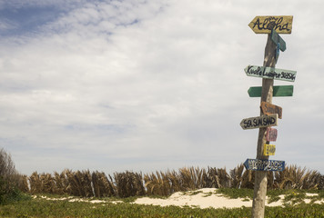 Tunisia, sandy beach and sea, good for leisure