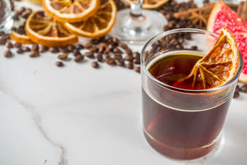 Negroni coffee cocktail