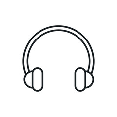 headphones vector icon
