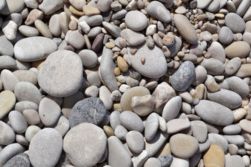 Fototapeta na wymiar Nice background image of pebbles on a beach