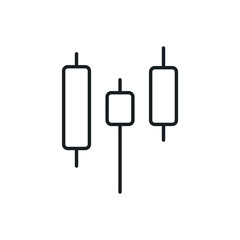 japanese candle vector icon