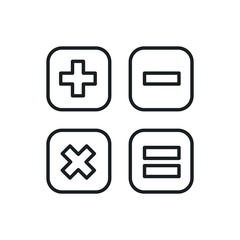 calculator vector icon