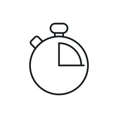 stopwatch vector icon