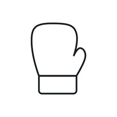 boxing glove vector icon