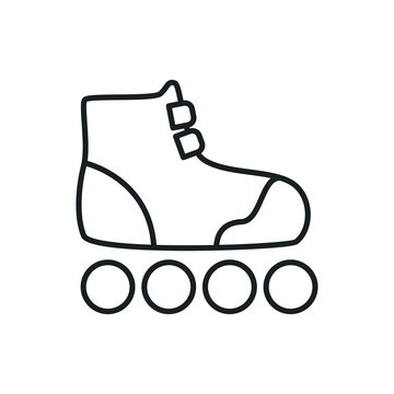 roller Skates vector icon