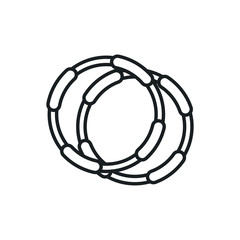 hoop vector icon
