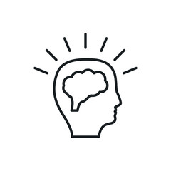 brain vector icon