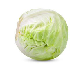 Fototapeta premium cabbage isolated on white background. full depth of field