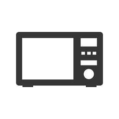 Microwave icon symbol simple design